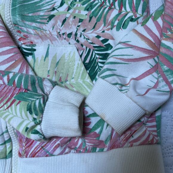 Zara Tropical Print Hoodie Size 8 - Picture 5 of 7